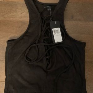 Guess Ruthie Lace up tank